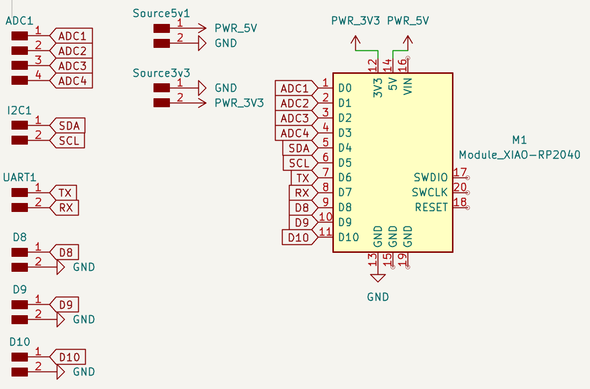 Joystick Module layout